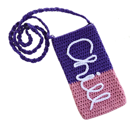 Chill Pill Crochet Cross Body