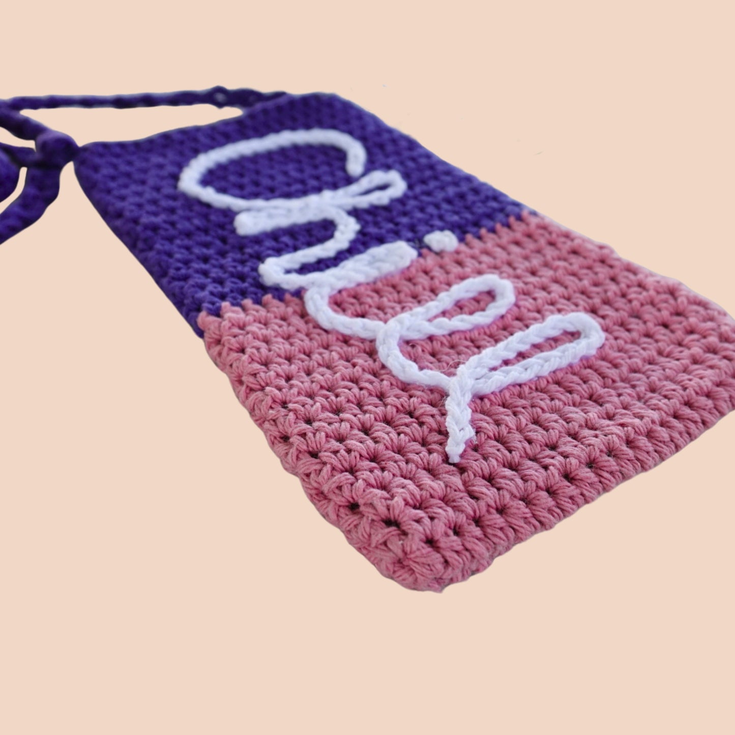 Chill Pill Crochet Cross Body