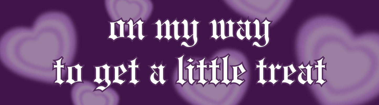 On My Way Bumper Sticker