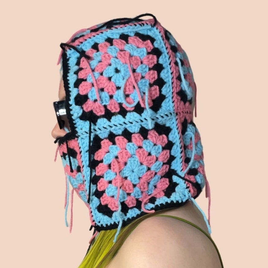 The Violette | Granny Square Balaclava