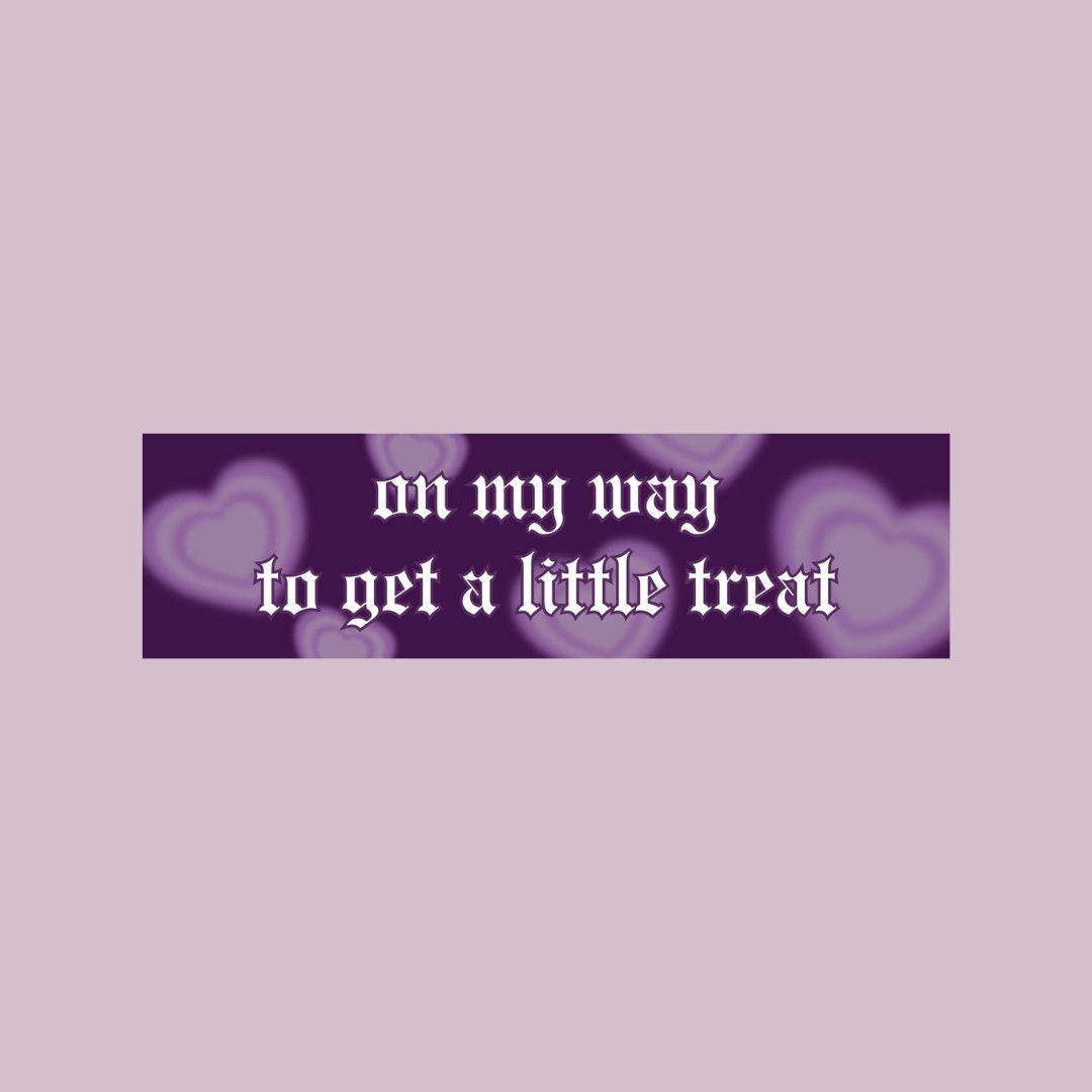 On My Way Bumper Sticker