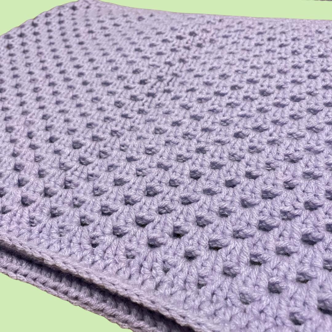 Festival Crochet Set Lavender Skirt and Top