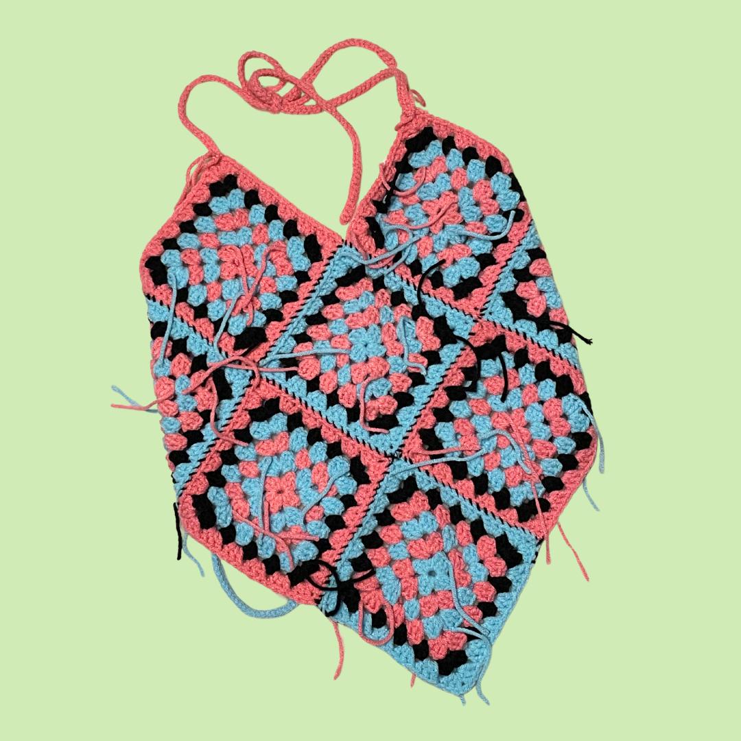 The Caroline | Handmade Granny Square Halter