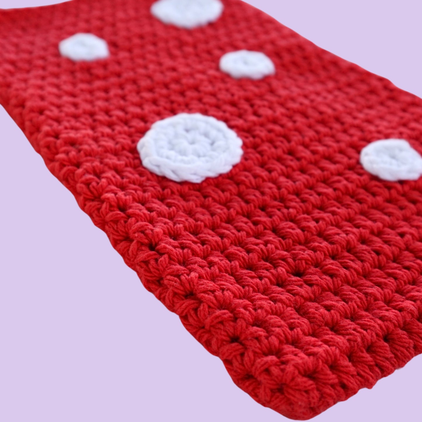 Mushroom Cap Crochet Cross Body
