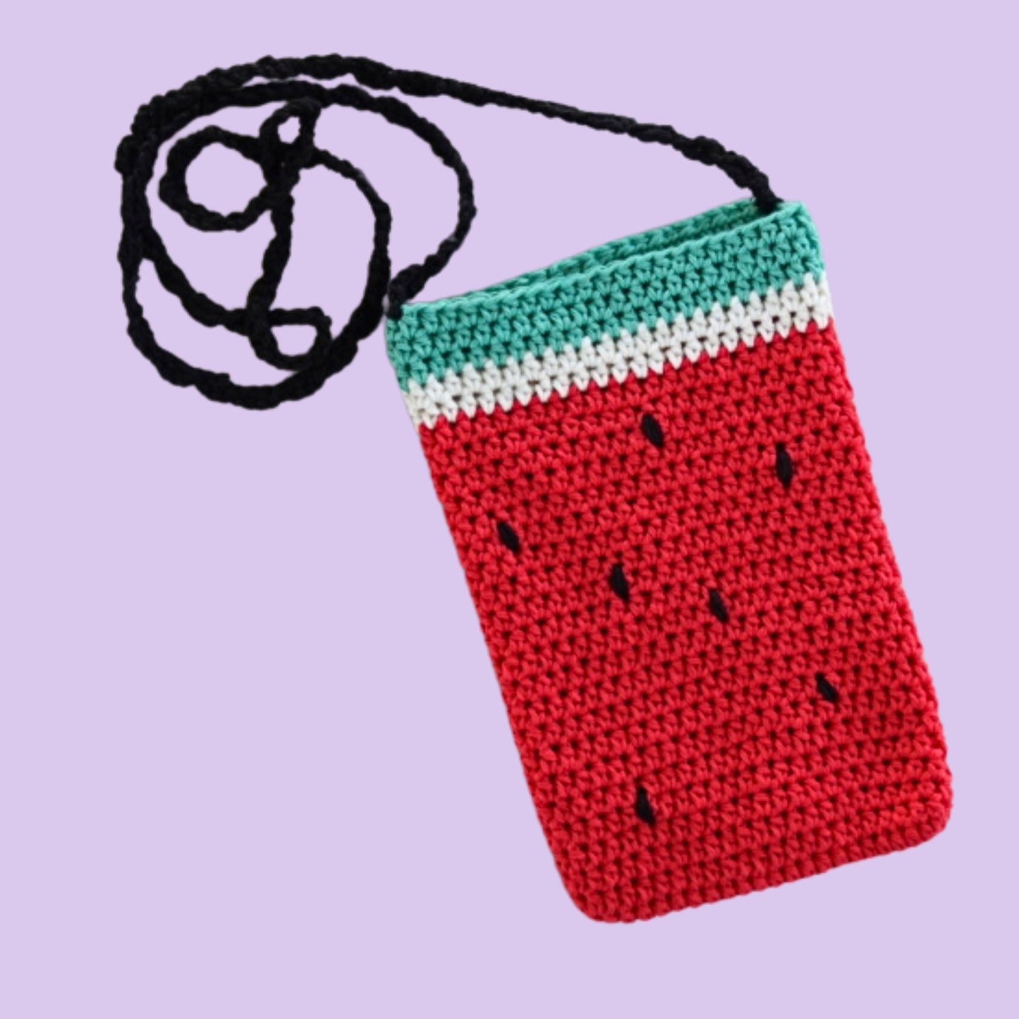Watermelon Crochet Cross Body