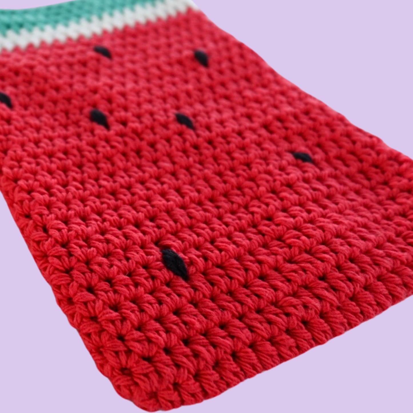 Watermelon Crochet Cross Body