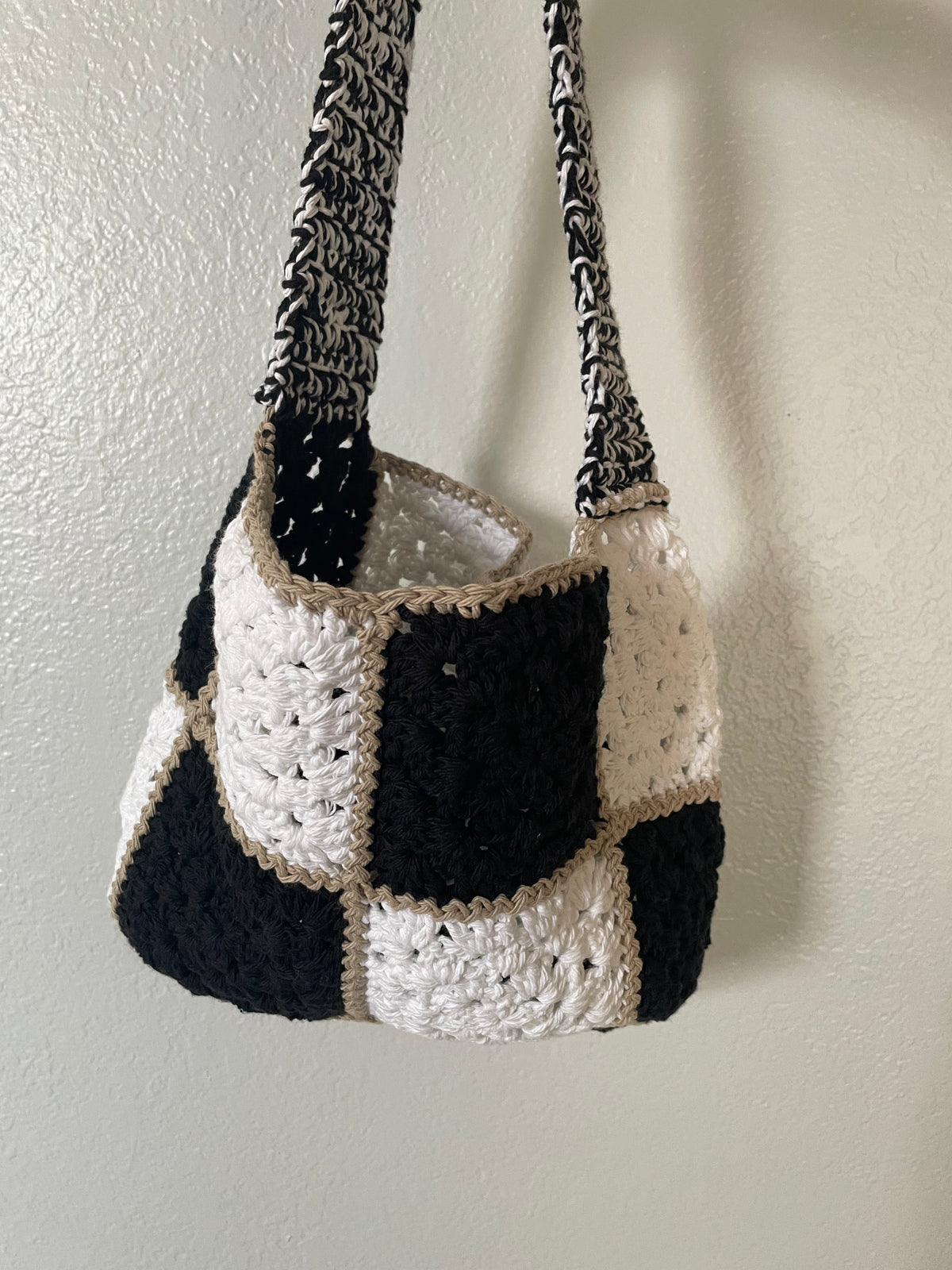 Checkered Tote Bag