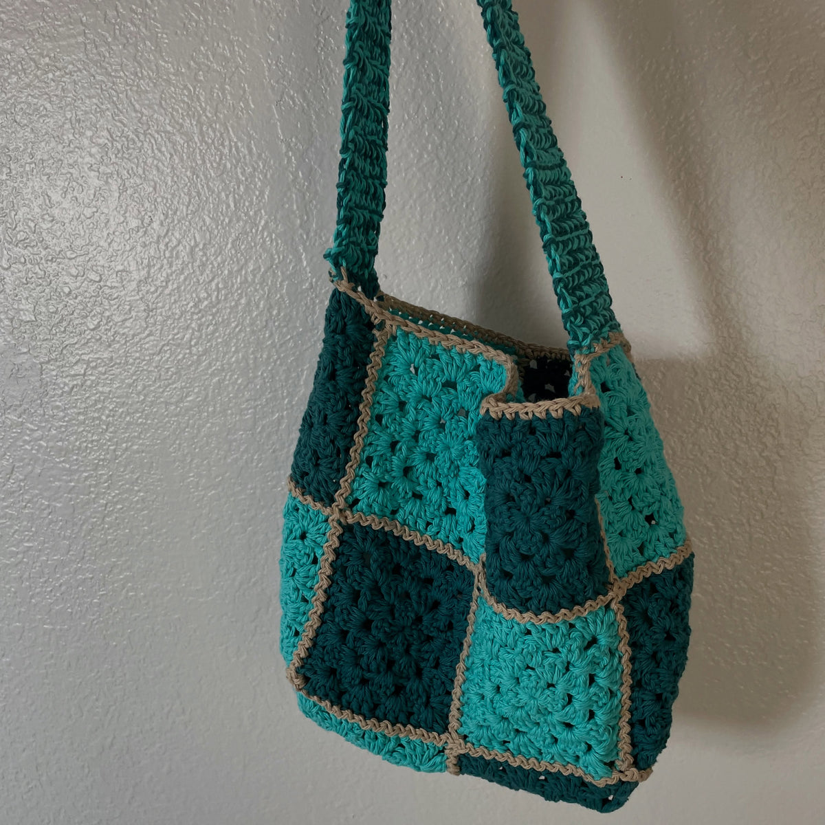 Checkered Tote Bag