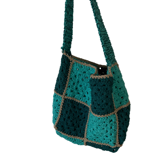 Checkered Tote Bag