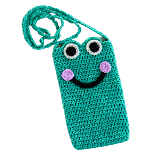 Froggy Crochet Cross Body