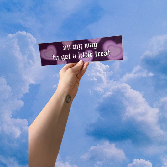 On My Way Bumper Sticker