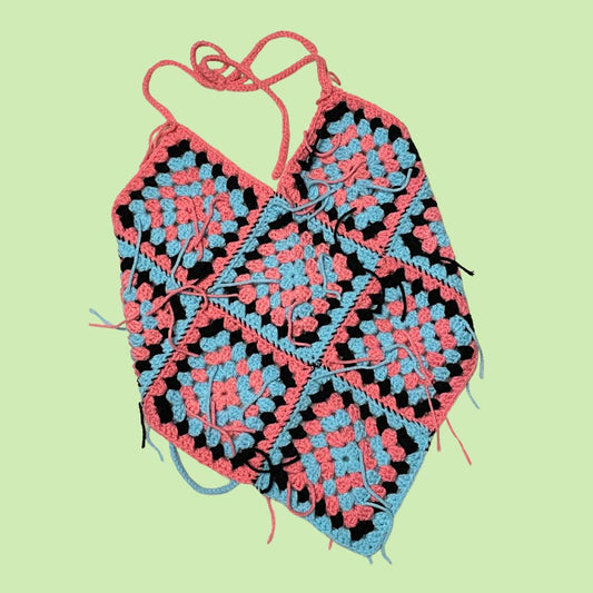 The Caroline | Handmade Granny Square Halter